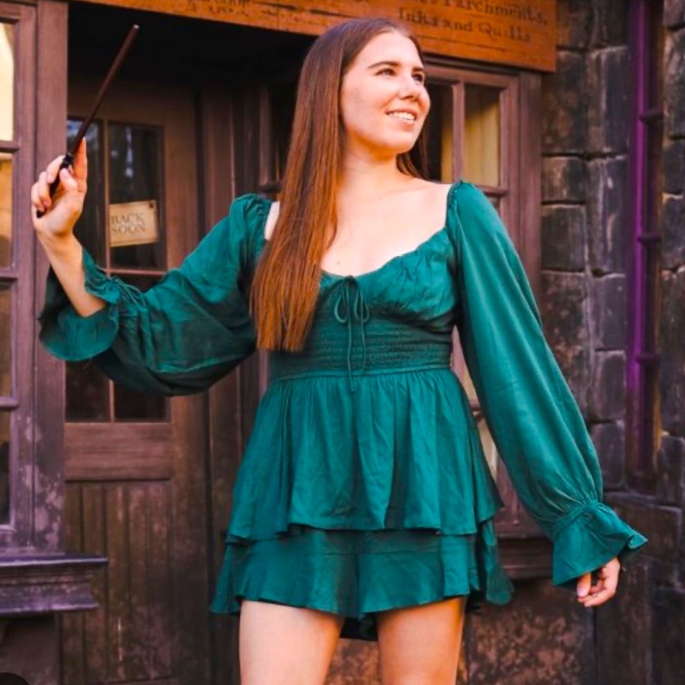 Nostalchicks Slytherin Romper